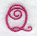 Fancy Flourish Capital Letter Q - 4 Inch