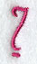 Fancy Flourish Punctuation Exclamation Mark - 4 Inch