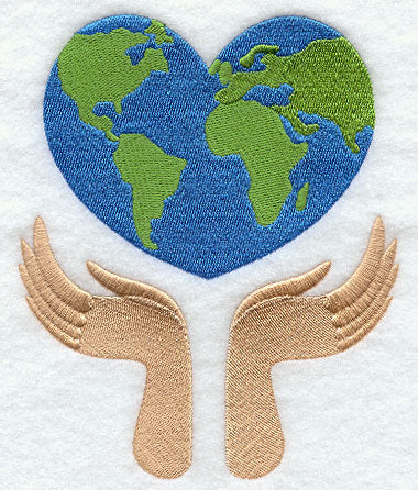 Earth Day Heart and Hands