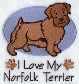 I Love My Norfolk Terrier