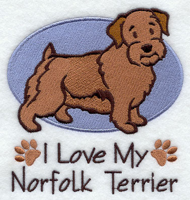 I Love My Norfolk Terrier