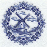 Delft Blue Windmill