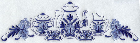 Delft Blue Tea Party