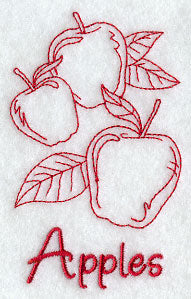 Apples (Redwork)
