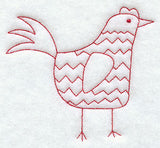 Country Chicken (Redwork)