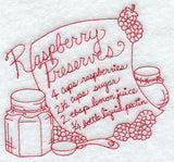 Raspberry Preserves (Redwork)