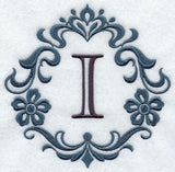 Damask Letter I - 7 Inch