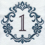 Damask Number 1 - 7 Inch