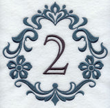 Damask Number 2 - 7 Inch