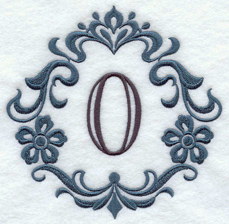 Damask Number 0 - 7 Inch