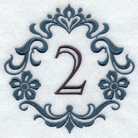 Damask Number 2 - 7 Inch