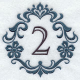Damask Number 2 - 7 Inch