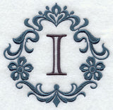 Damask Letter I - 7 Inch