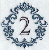 Damask Number 2 - 7 Inch