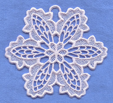 Floral Snowflake (Lace)