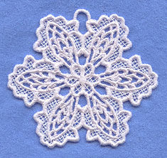 Floral Snowflake (Lace)