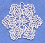 Floral Snowflake (Lace)