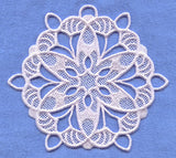 Poinsettia Snowflake (Lace)