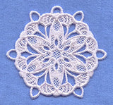 Poinsettia Snowflake (Lace)