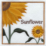 Sunflower Floral Square