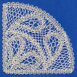 Paisley Corner (Battenburg Lace)