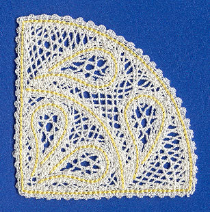 Paisley Corner (Battenburg Lace)