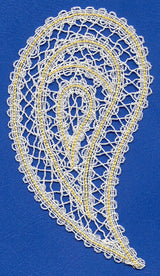 Paisley I (Battenburg Lace)