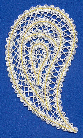 Paisley I (Battenburg Lace)