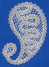 Paisley II (Battenburg Lace)