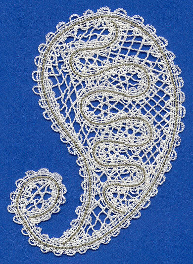Paisley II (Battenburg Lace)