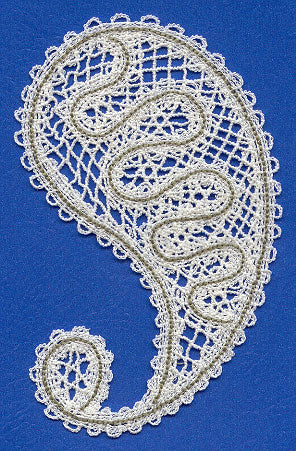 Paisley II (Battenburg Lace)