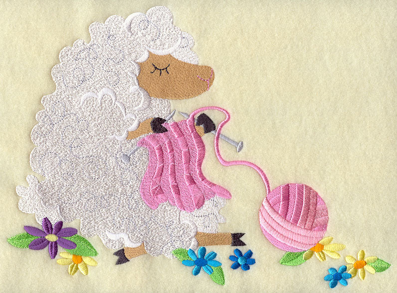 Knitting Sheep