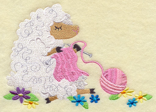 Knitting Sheep