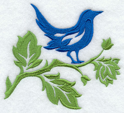 Damask Branch and Bird