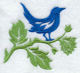 Damask Branch and Bird