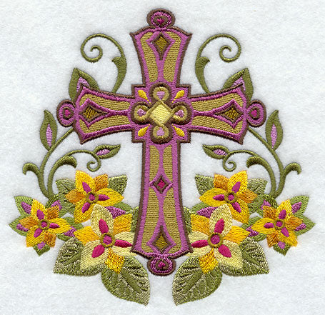 Carpet of Flowers Cross