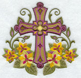 Carpet of Flowers Cross