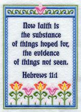 Now Faith is the Substance