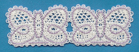 Butterfly Border (Battenburg Lace)