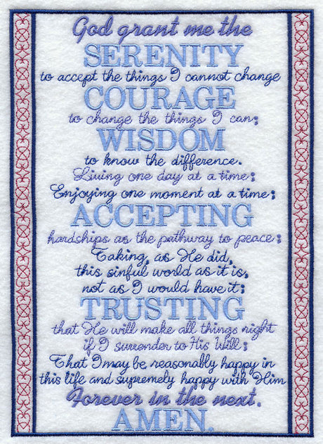 God Grant Me the Serenity (Long)