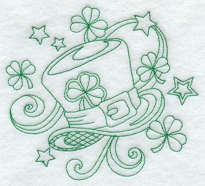 Leprechaun Hat (Greenwork)