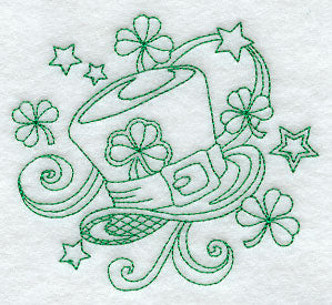Leprechaun Hat (Greenwork)
