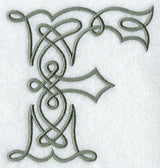Celtic Knotwork Letter F - 5 Inch