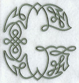 Celtic Knotwork Letter G - 5 Inch