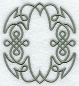 Celtic Knotwork Letter O - 5 Inch