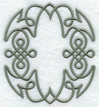 Celtic Knotwork Letter O - 5 Inch