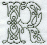 Celtic Knotwork Letter R - 5 Inch