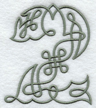 Celtic Knotwork Number 2 - 5 Inch
