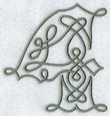 Celtic Knotwork Number 4 - 5 Inch