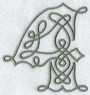 Celtic Knotwork Number 4 - 5 Inch